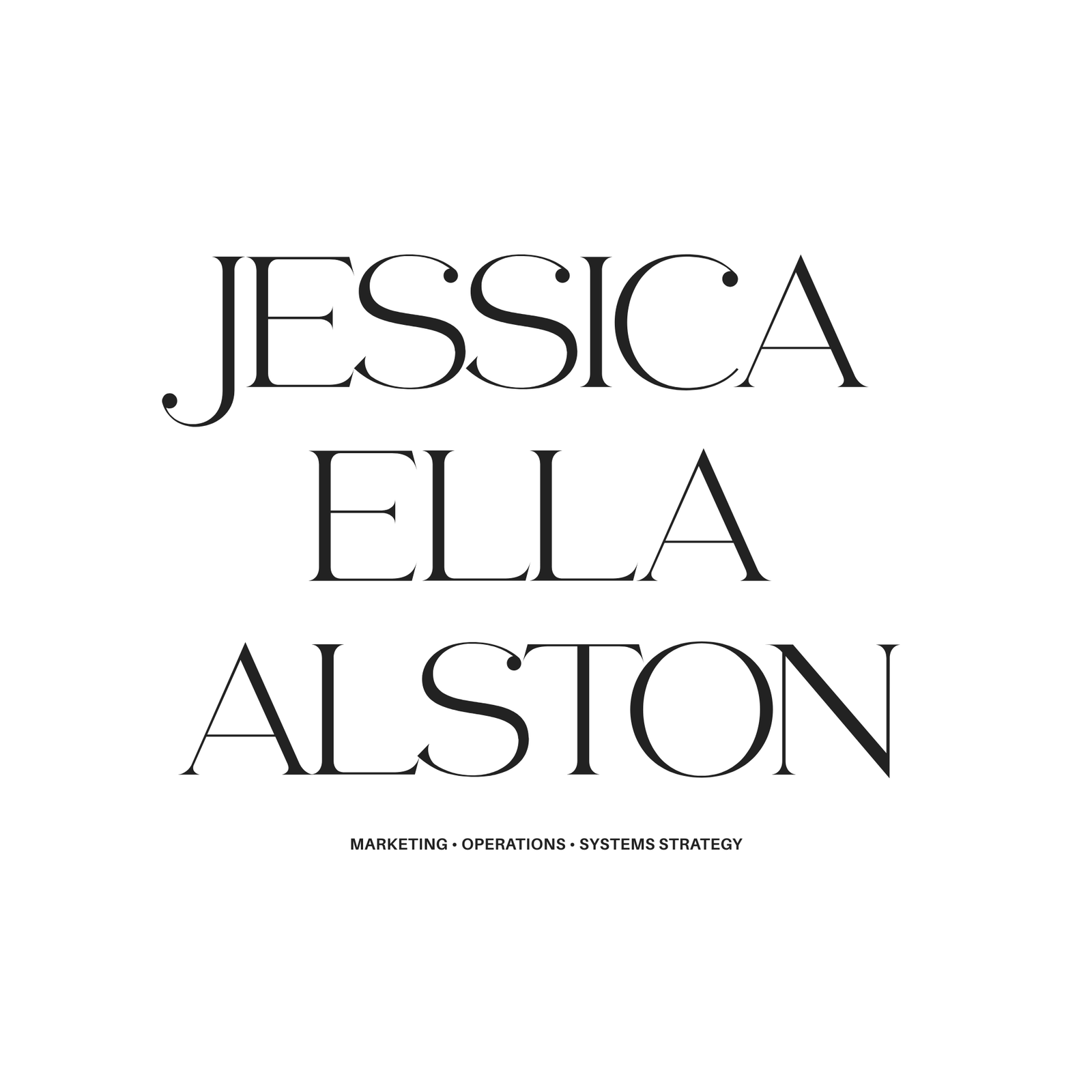 Jessica Ella Alston